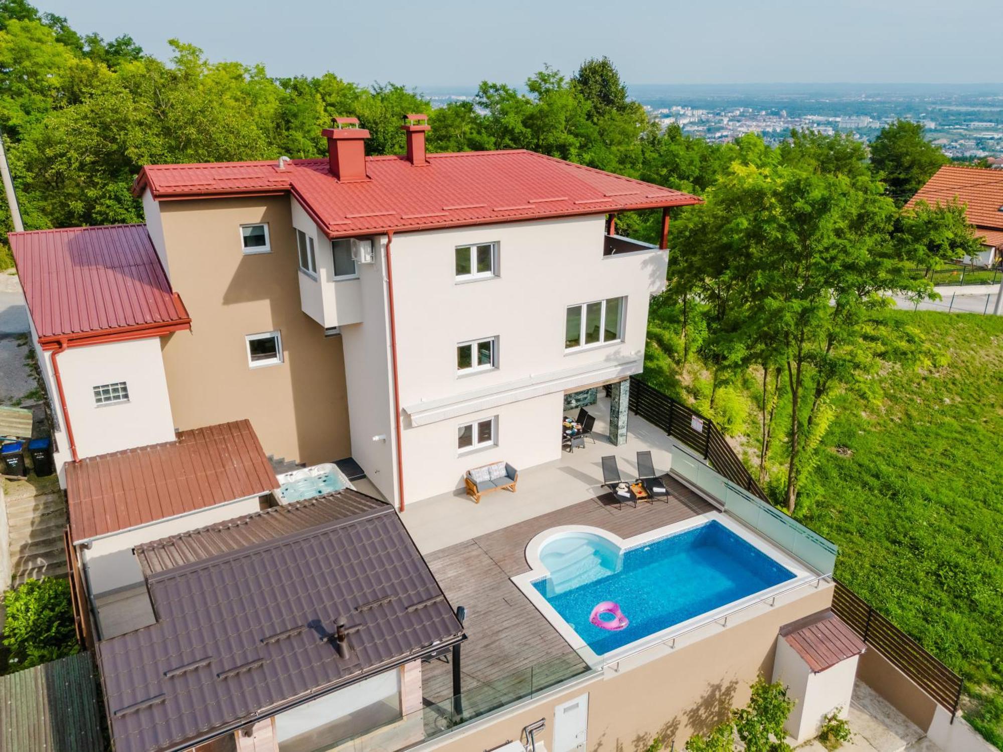 Carobni Pogled Zagreb Vila Exterior foto